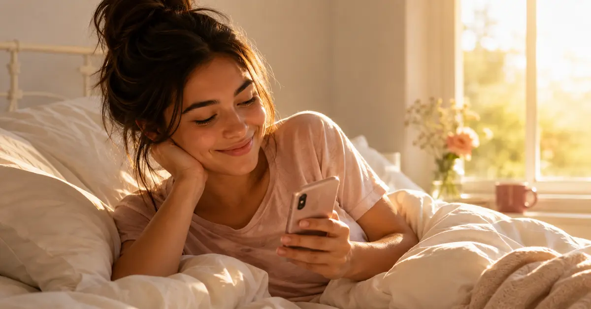 Good morning texts in a relationship showing love appreciation emotional connection and romantic communication
